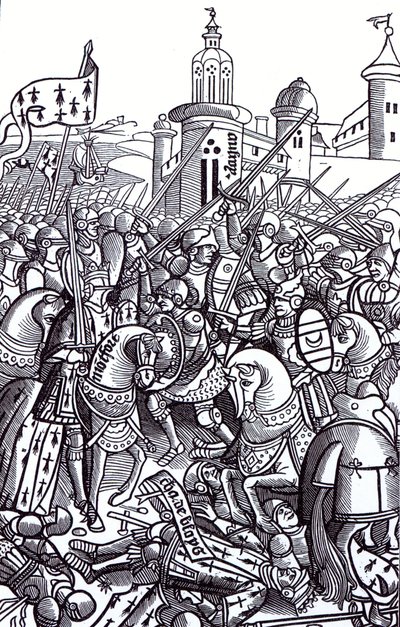 The Battle of Auray, from 